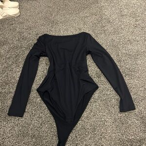 Black Medium Long sleeve Body Suit